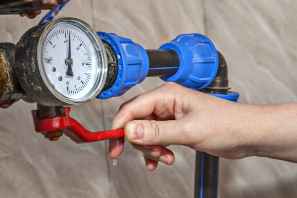 Shut Off Valve Installation in Whittier