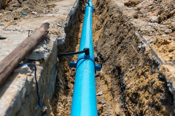 Water Main Installation in Whittier
