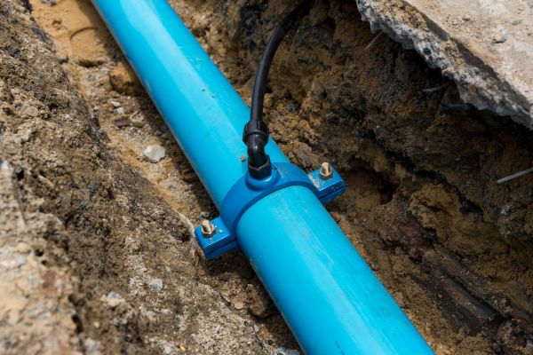 Water Line Service in Whittier