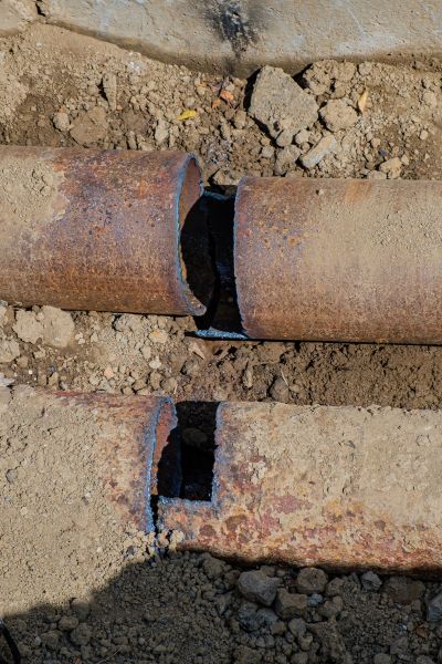 Corroded Pipe Repair in Whittier