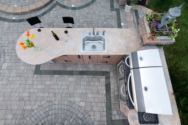 Outdoor Sink Installation in Whittier