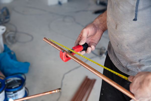 Copper Pipe Installation in Whittier