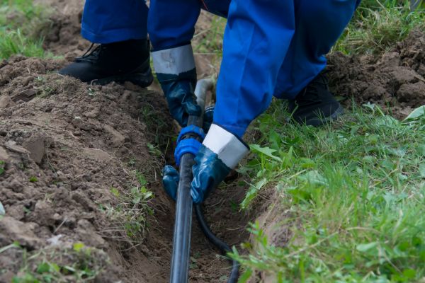 Water Line Installation in Whittier