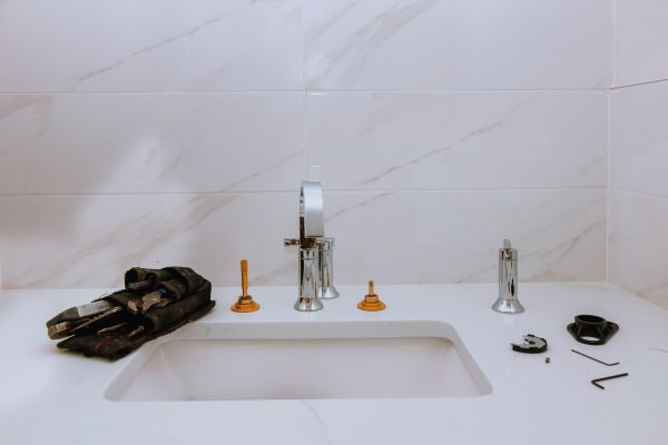 Porcelain Sink Installation in Whittier